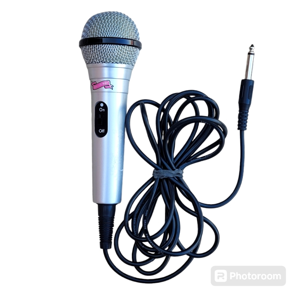 Monster High Silver Karaoke Microphone 2013 Mattel Mic